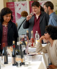 Asti - salon vins naturels - Vinissage 2007 -Domaine de Gressac - J.M. Rieux